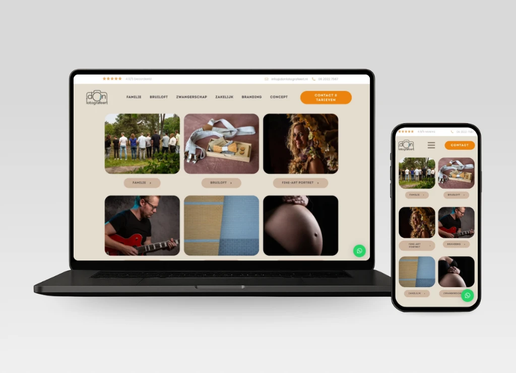 Website laten maken Aalten - Don Fotografeert